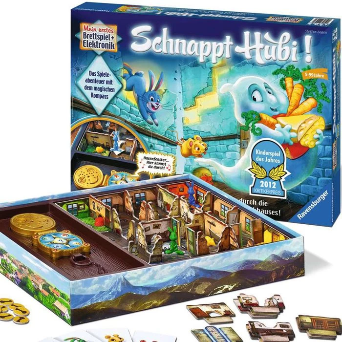 Ravensburger Brettspiel 22093 Schnappt Hubi!, Ab 5 Jahre, 2-4 Spieler â Bild 8