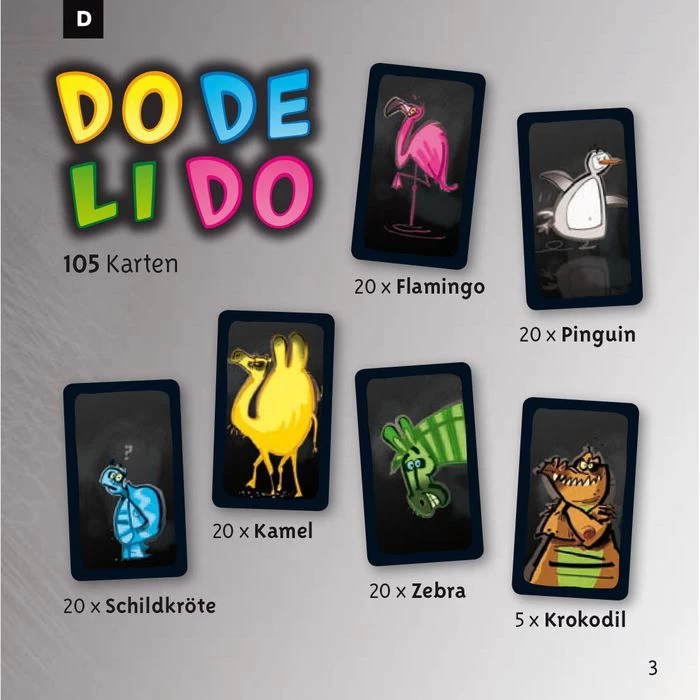 Schmidt Spiele Schmidt-Spiele Kartenspiel 40879 Dodelido, Drei Magier Spiel, Ab 8 Jahre, 2-6 Spieler – Bild 3