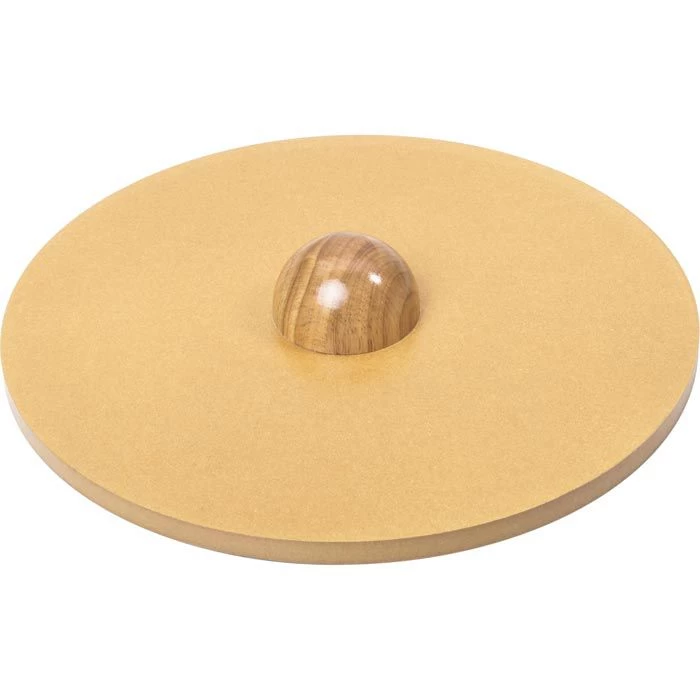 Bad-Company Balance-Board Deluxe Set Holz, Ø 45 Cm, Schwarz-braun, 2 Halbkugeln, 2 Wippen – Bild 5