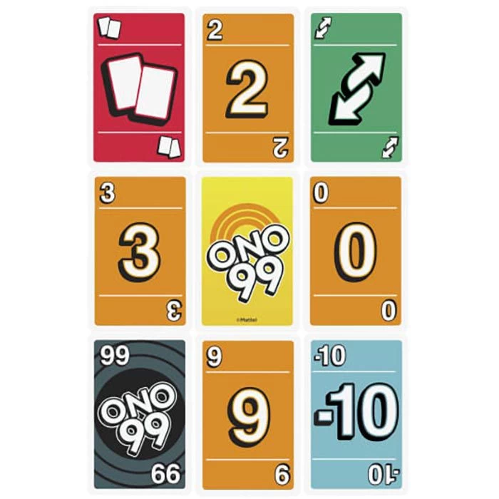 Mattel Kartenspiel HHL37 ONO 99, Ab 7 Jahre, 2-10 Spieler â Bild 5