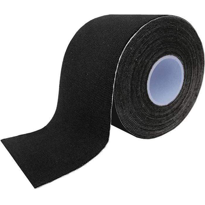 WUNDmed Kinesio-Tape Schwarz, 5m X 5 Cm, Wasserfest, Elastisch – Bild 2