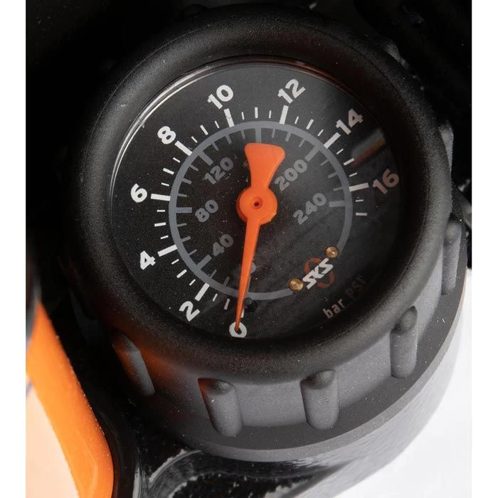 SKS Luftpumpe Rennkompressor, 10063, Standpumpe Mit Manometer, Multivalve â Bild 4