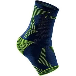 Medi Fußbandage Levamed E+motion, Sprunggelenk, Rechts & Links, Blau/grün, Größe V