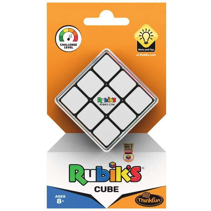 ThinkFun Würfelspiel 76394, Rubiks Cube 3x3, Ab 8 Jahre, 1 Spieler, Zauberwürfel