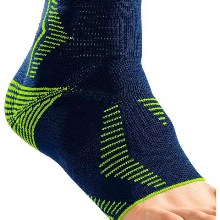 Medi Fußbandage Levamed E+motion, Sprunggelenk, Rechts & Links, Blau/grün, Größe V – Bild 3