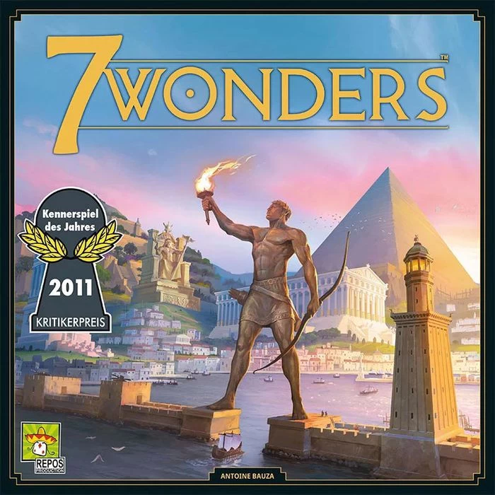 Asmodee Kartenspiel Repos Production 7 Wonders, Ab 10 Jahre, 3-7 Spieler – Bild 3