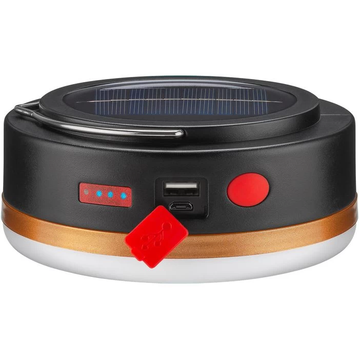 Goobay Campinglampe 4 Watt LED, 220 Lumen, Akku, Solar, Powerbank – Bild 4